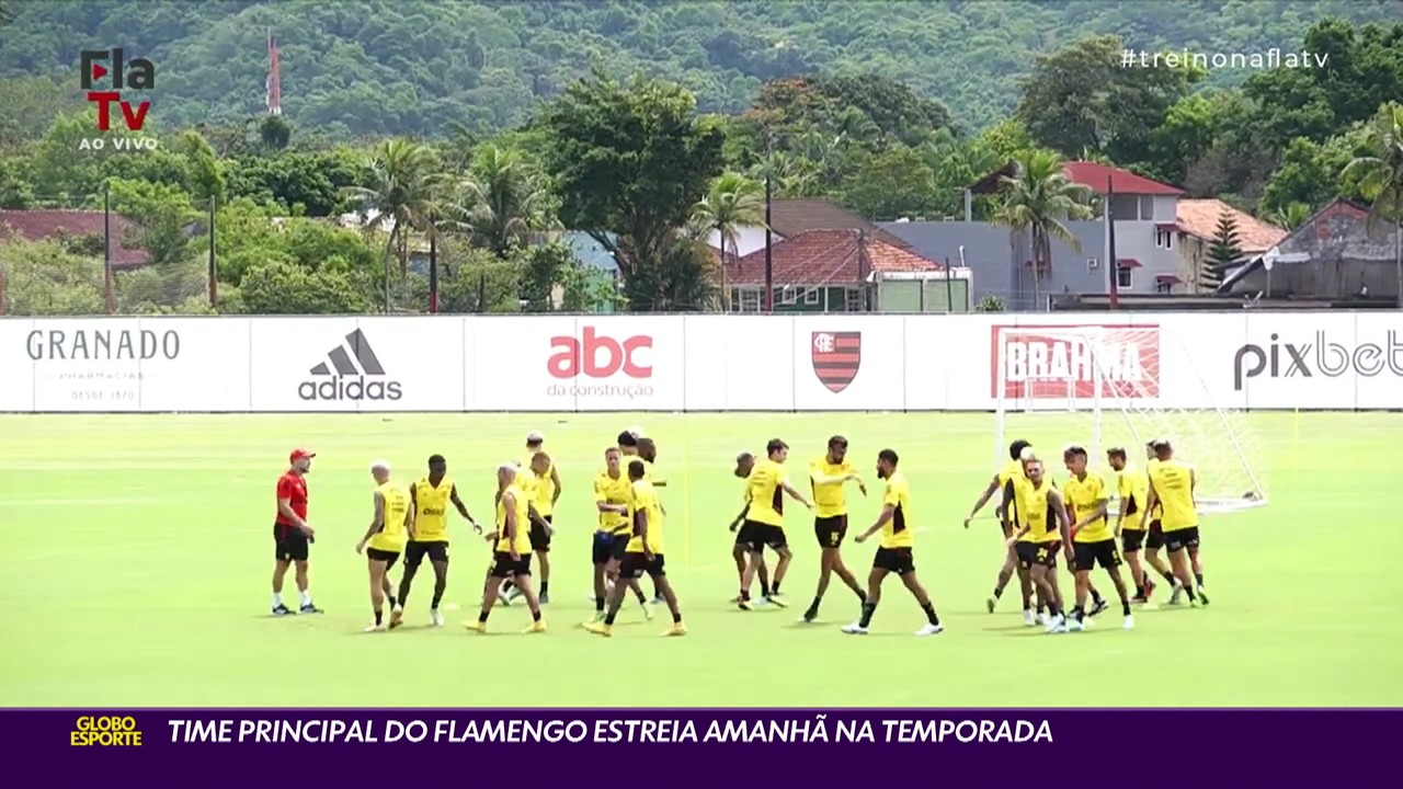 Time principal do Flamengo estreia no Campeonato Carioca