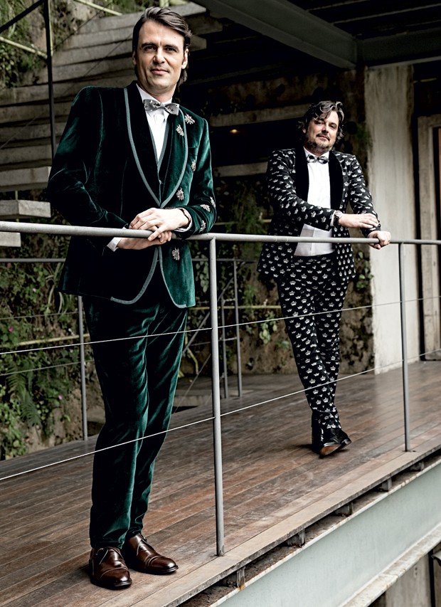 Irmãos Gullane, os vencedores na categoria Cinema do Men of the Year 2015 (Foto: Pedro Dimitrow)
