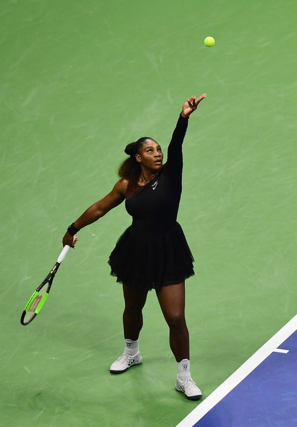 Serena Williams estreia no US Open com tutu exclusivo da Nike x