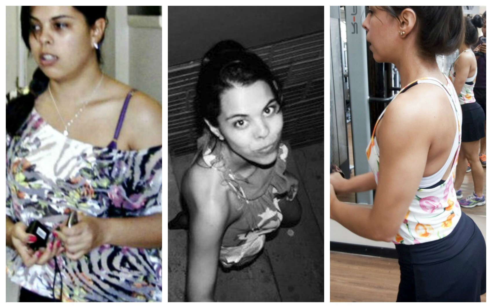 Larissa passou pelo sobrepeso, anorexia, comer compulsivo até ter uma rotina fitness  (Foto: Larissa Bastos/Arquivo pessoal)