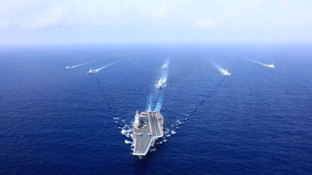 Investimentos na área naval estão entre os focos da China (Foto: Getty Images via BBC)