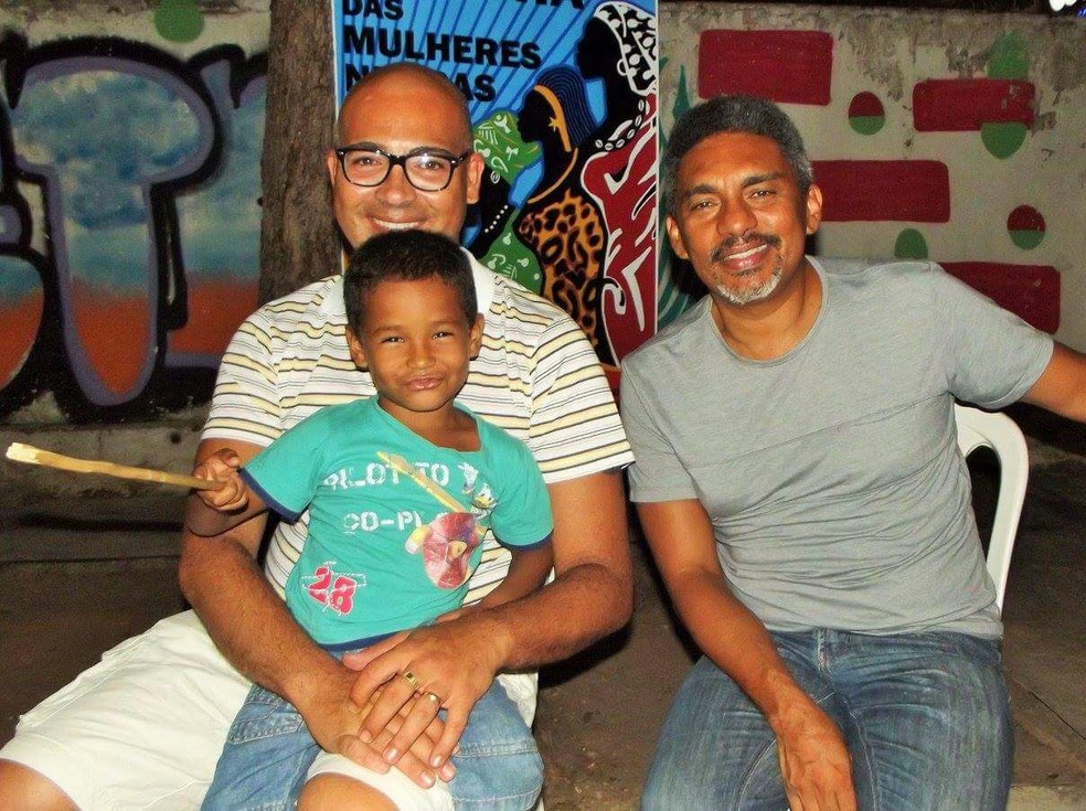 Cordeiro Filho, Pedro Henrique e Solimar Oliveira. (Foto: Reprodução/Arquivo pessoal)