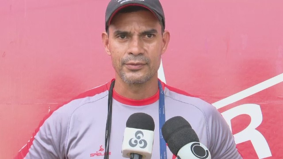 Jader de Andrade, técnico do Rio Branco-AC  (Foto: Reprodução/Rede Amazônica Acre)