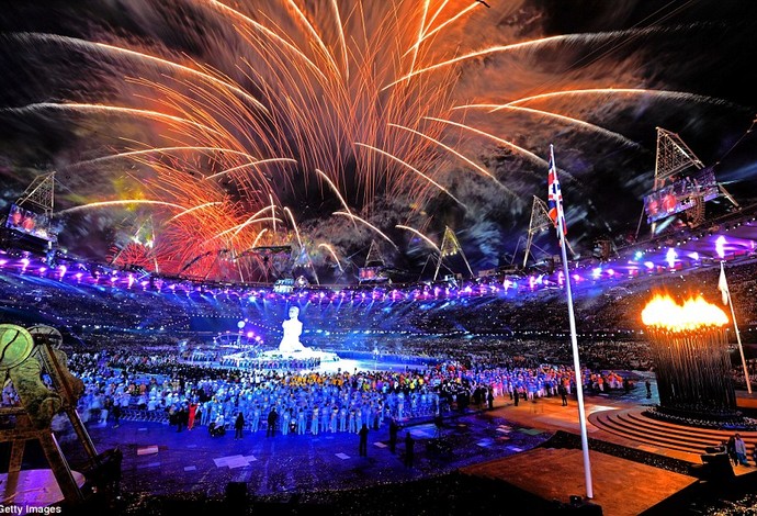 A cerimônia dos Jogos de Londres foi muito elogiada (Foto: Getty Images)