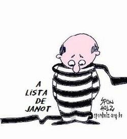 A Lista do Janot (Foto: Charge de Sponholz / sponholz.arq.br)