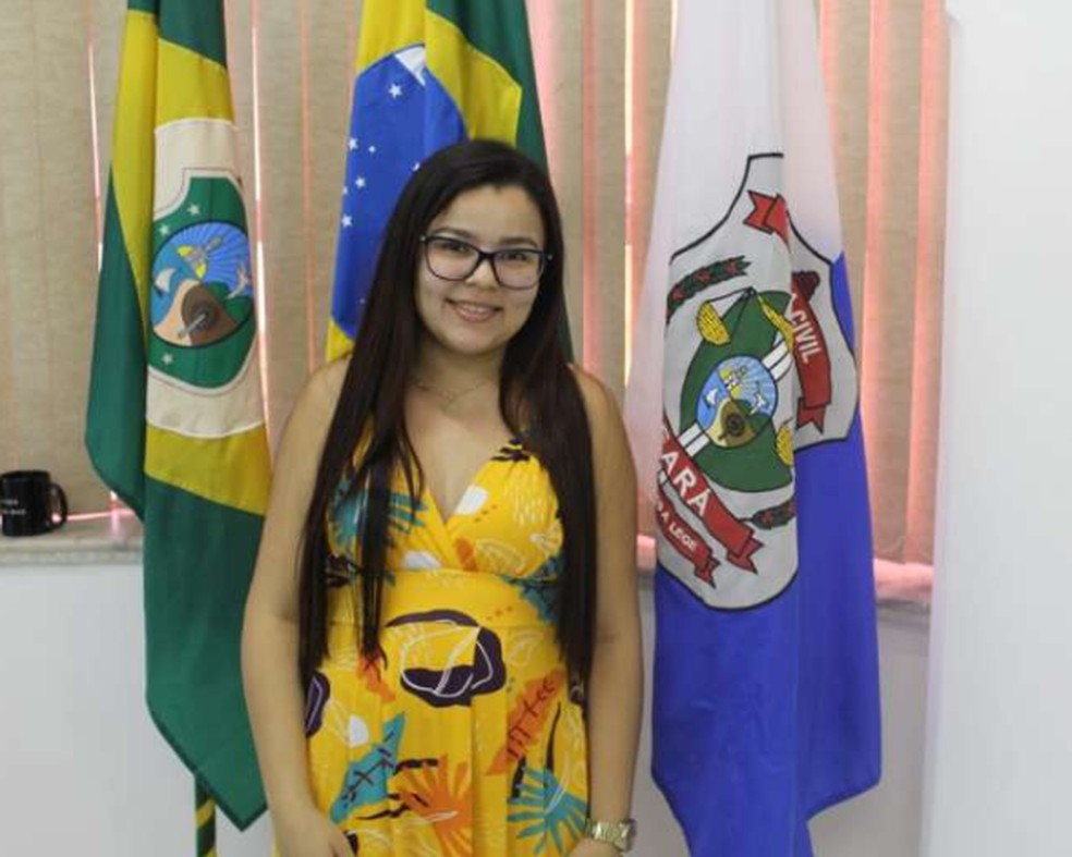 EscrivÃ£ da PolÃ­cia Civil do CearÃ¡, TÃ¡rgilla BiÃ© Brito. â€” Foto: DivulgaÃ§Ã£o/ PolÃ­cia Civil