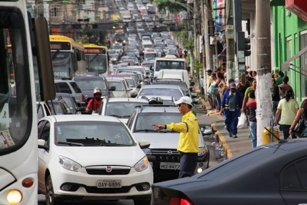 Semob diz que número de agentes é insuficiente para suprir a demanda do trânsito em Cuiabá — Foto: Divulgação