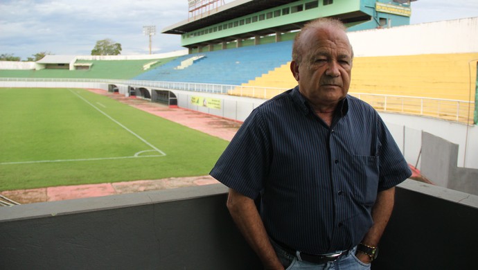 Antônio Aquino, presidente da Federação de Futebol do Acre (Foto: João Paulo Maia)