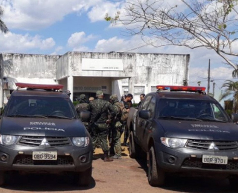 Confronto ocorreu em área de mata em Juara, segundo a PM (Foto: PM/Divulgação)