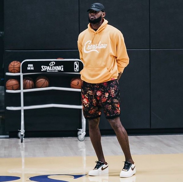 O jogador de basquete LeBron James (Foto: Instagram)