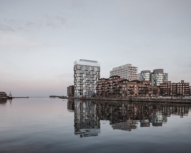 Prédio abandonado virou edifício cool em Copenhague  (Foto: Rasmus Hjortshoj)