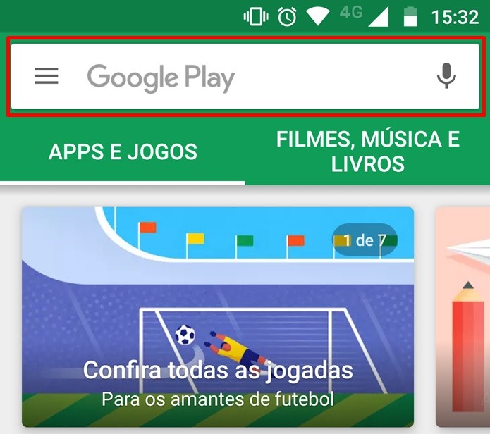 Versão Android de Yu-Gi-Oh! Duel Links pode ser baixada pela Google Play Store (Foto: Reprodução/Felipe Demartini)