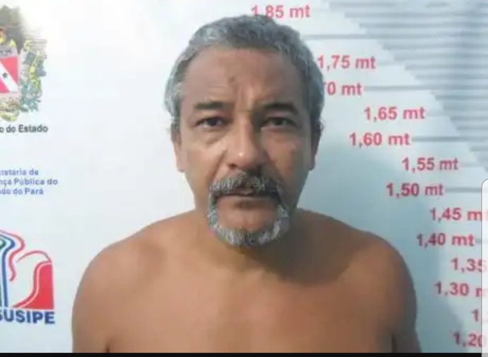 Taurino Lemos da Conceição, conhecido como ‘Velho Taurino’, foi preso no Pará. — Foto: Divulgação / Polícia Civil