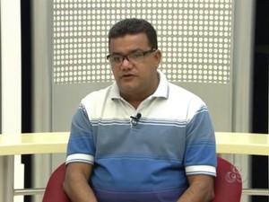 Bode Queiroga, prefeito de Laranjal do Jari (Foto: Reprodução/Rede Amazônica)
