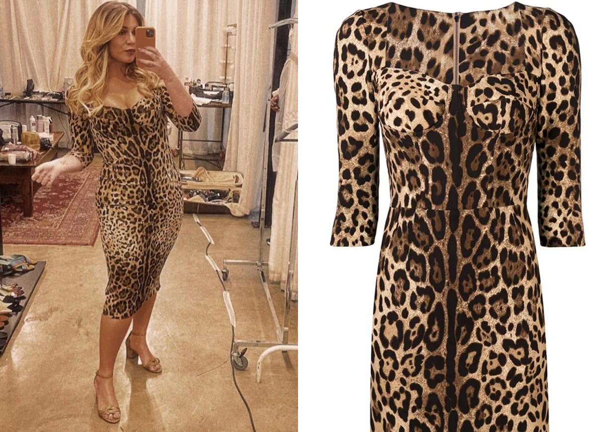 Vestido usado por Marília Mendonça é da grife Dolce & Gabbana e custa R$13 mil (Foto: Reprodução/Instagram)
