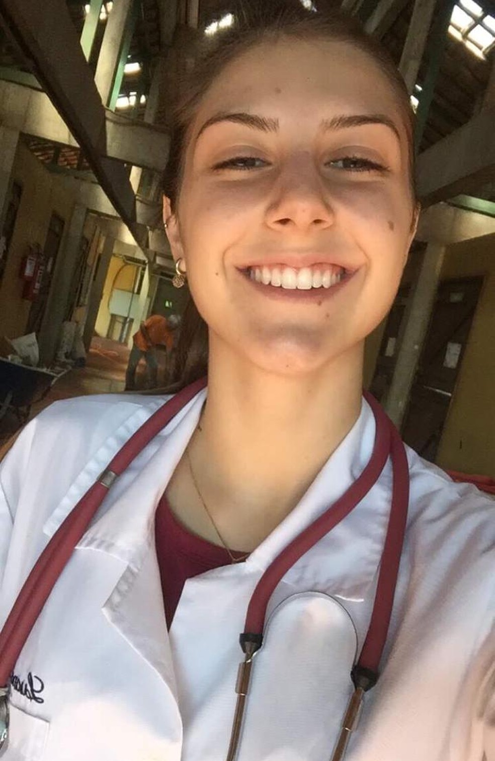Natural de Curitiba, Luana estuda no campus de Palotina — Foto: Arquivo pessoal