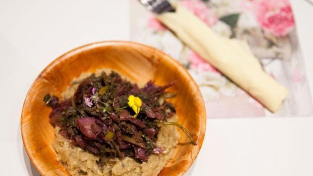 A culinária palestina é uma rica fusão das muitas culturas e impérios que se estabeleceram na região — Foto: Tessa Fox/BBC News