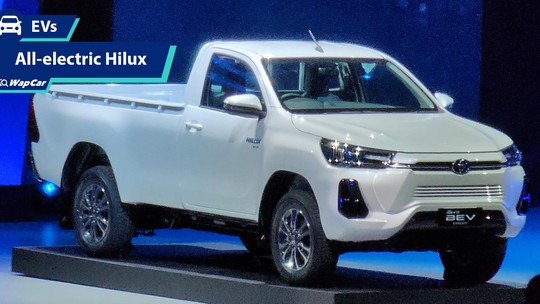 Toyota cria Hilux elétrica, mas não fala quando (e se) picape vai ser lançada