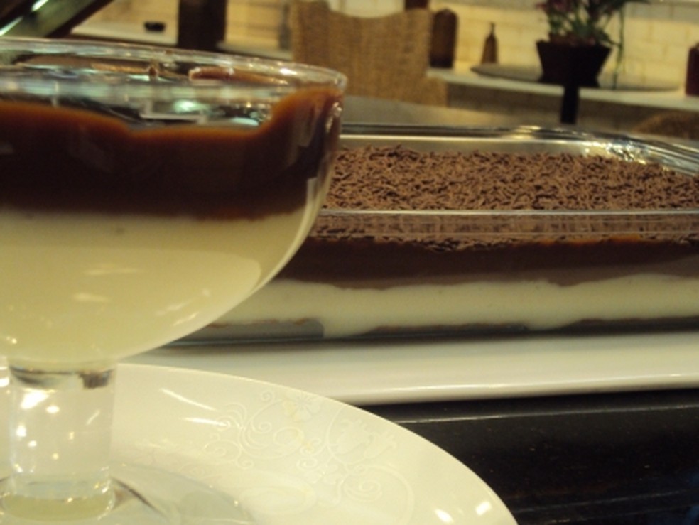 Pavê De Chocolate Preto E Branco