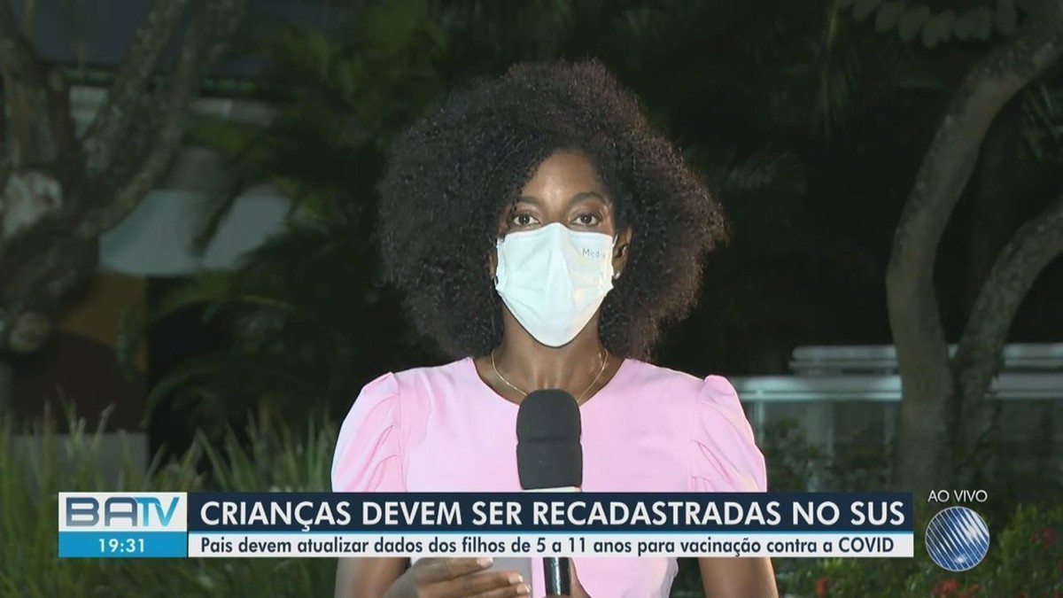 Los niños deben volver a registrarse en el SUS para recibir una dosis de la vacuna contra el Covid-19 en El Salvador |  Bahía