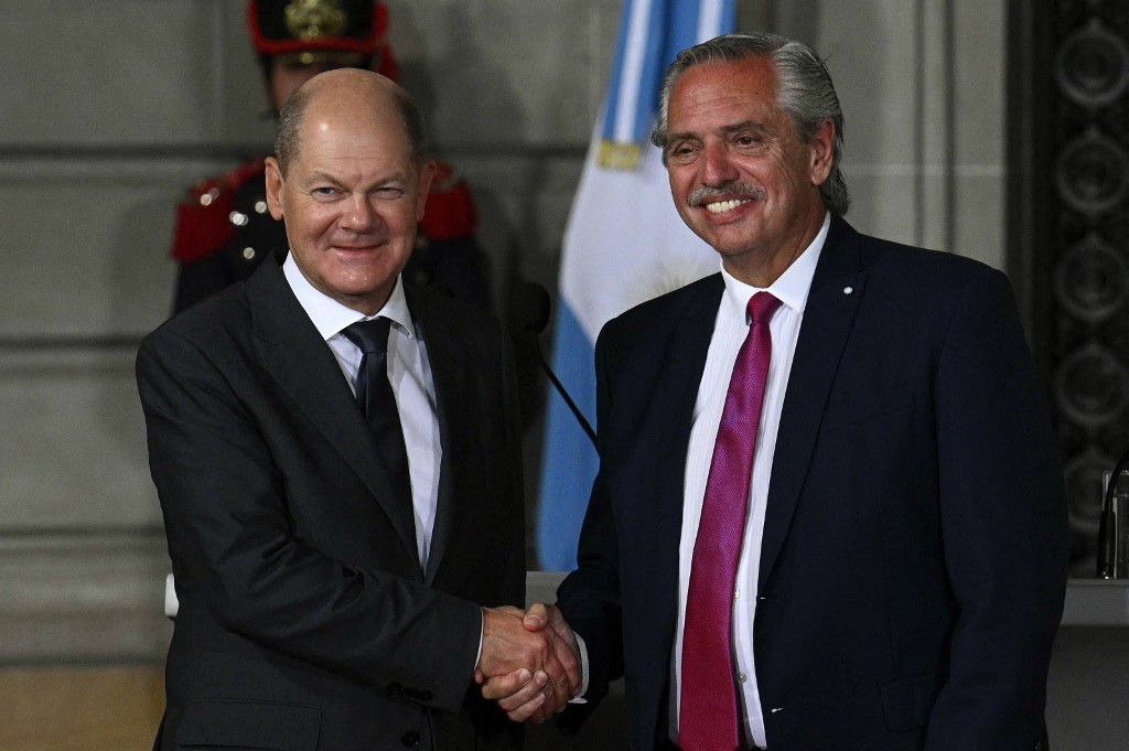 Fernández e Scholz reafirmam importância de um 'rápido' acordo UE-Mercosul