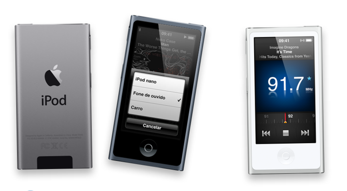 iPod Nano tem fun??es mais avan?adas para fitness e armazenamento de 16 GB (Foto: Divulga??o/Apple)