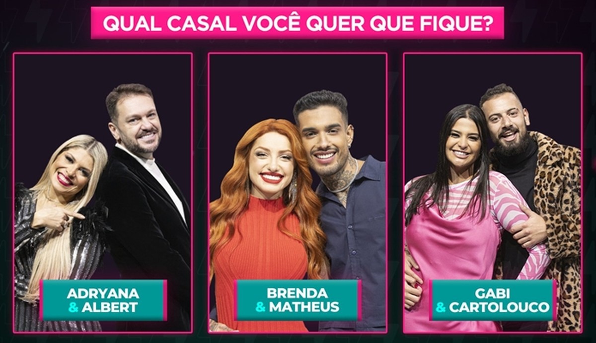 Power Couple 2022: como votar para salvar casal da 4ª DR