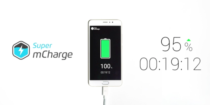 Tecnologia da Meizu carrega até 100% da bateria do celular em 20 minutos (Foto: Divulgação/Meizu)