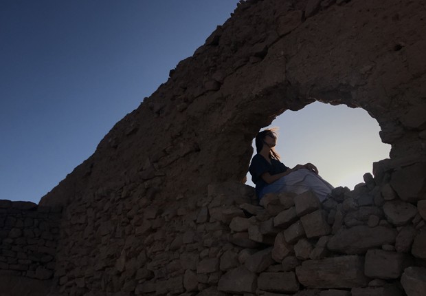 Day Mesquita abre álbum de viagem ao Marrocos (Foto: Arquivo pessoal)