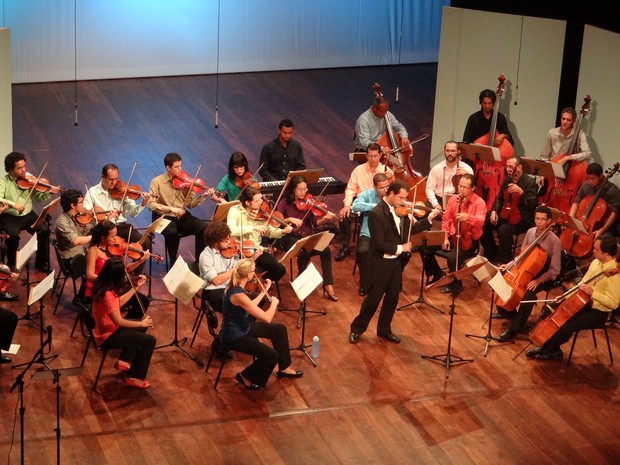 Orquestra realizará oito apresentações ao longo ao ano (Foto: Nívio Dorta/G1)