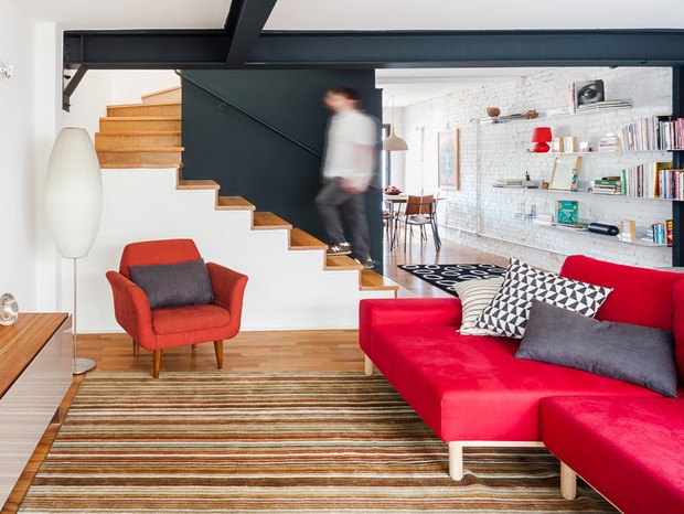 Casa de 150 m² com muita integração para um casal e dois filhos  (Foto:  FOTOS PEDRO VANNUCCHI)
