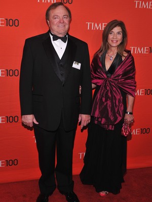 O magnata do petróleo Harold Hamm e sua esposa, Sue Ann Hamm  (Foto: Getty Images)