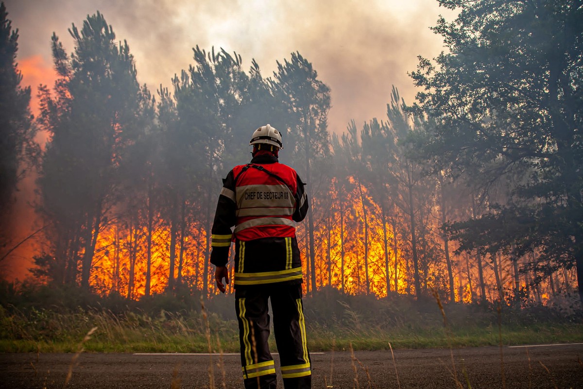 Des incendies de forêt frappent la France et l’Espagne au milieu d’une vague de chaleur en Europe |  Monde