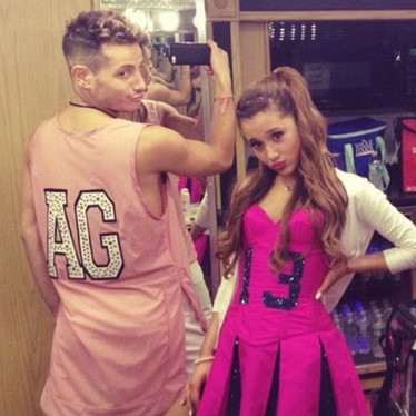 Ariana Grande e Frankie Grande (Foto: Instagram)