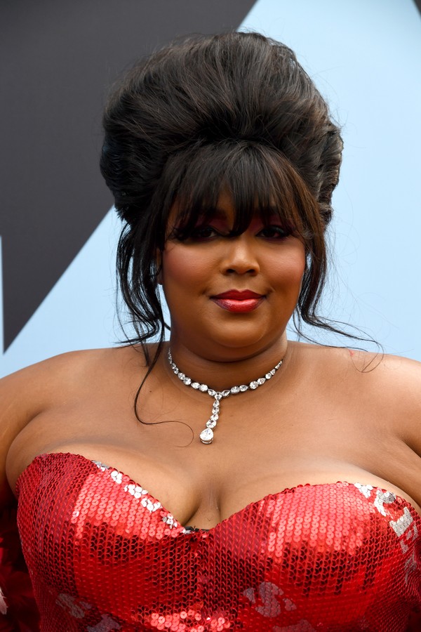 NEWARK, NEW JERSEY - AUGUST 26: Lizzo attends the 2019 MTV Video Music Awards at Prudential Center on August 26, 2019 in Newark, New Jersey. (Photo by Kevin Mazur/WireImage) (Foto: WireImage)