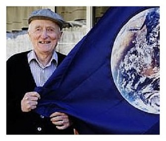 John McConnell, ativista da paz, criador do Dia da Terra (Reprodução/Wikipedia) (Foto: John McConnell, ativista da paz, criador do Dia da Terra (Reprodução/Wikipedia))