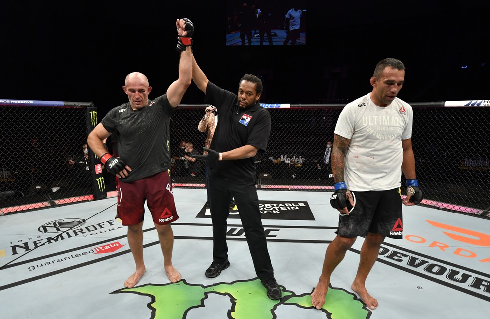 Alexey Oleynik Fabricio Werdum UFC 249 — Foto: Getty Images