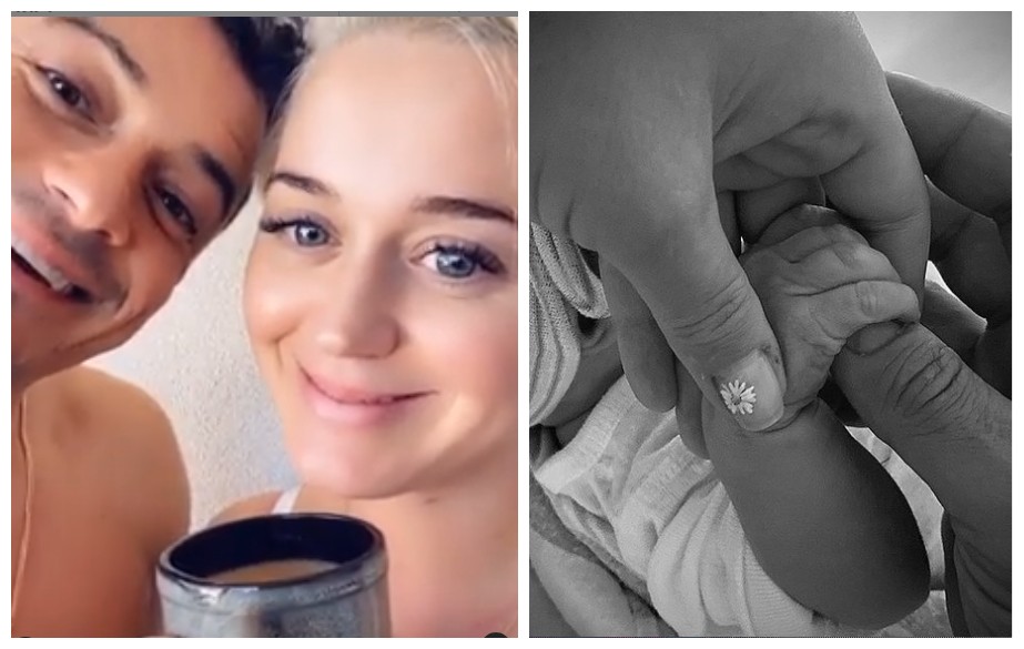 A filha de Katy Perry e Orlando Bloom, Daisy Dove Bloom, nasceu em agosto de 2020 (Foto: Instagram)