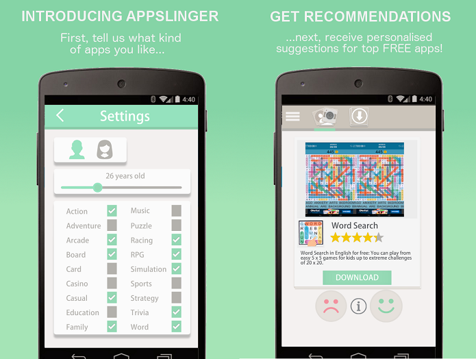 AppSlinger recomenda os melhores apps para voc? (Foto: Divulga??o)