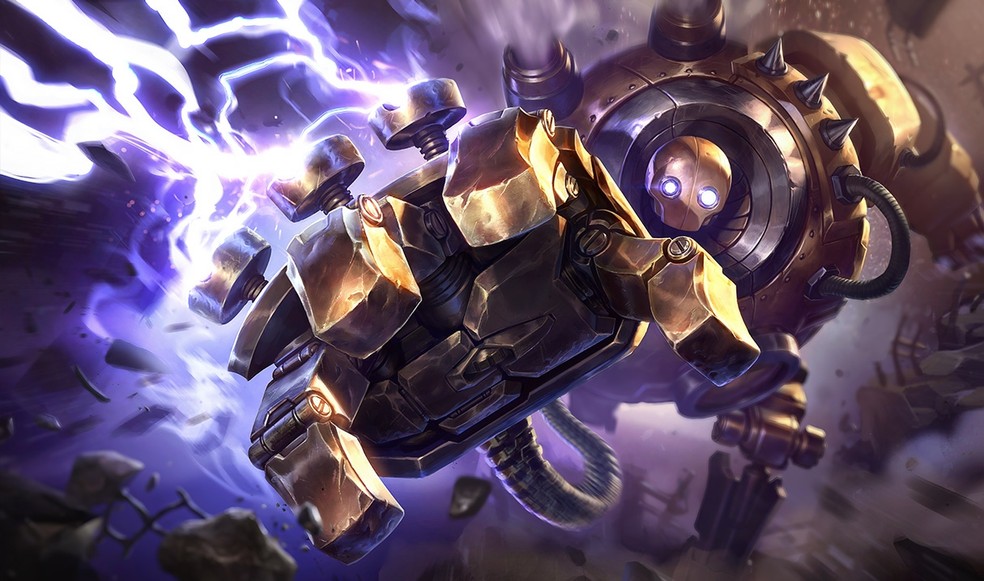 Blitzcrank continua a ser o terror de muitos jogadores (Foto: Divulgação/Riot Games)
