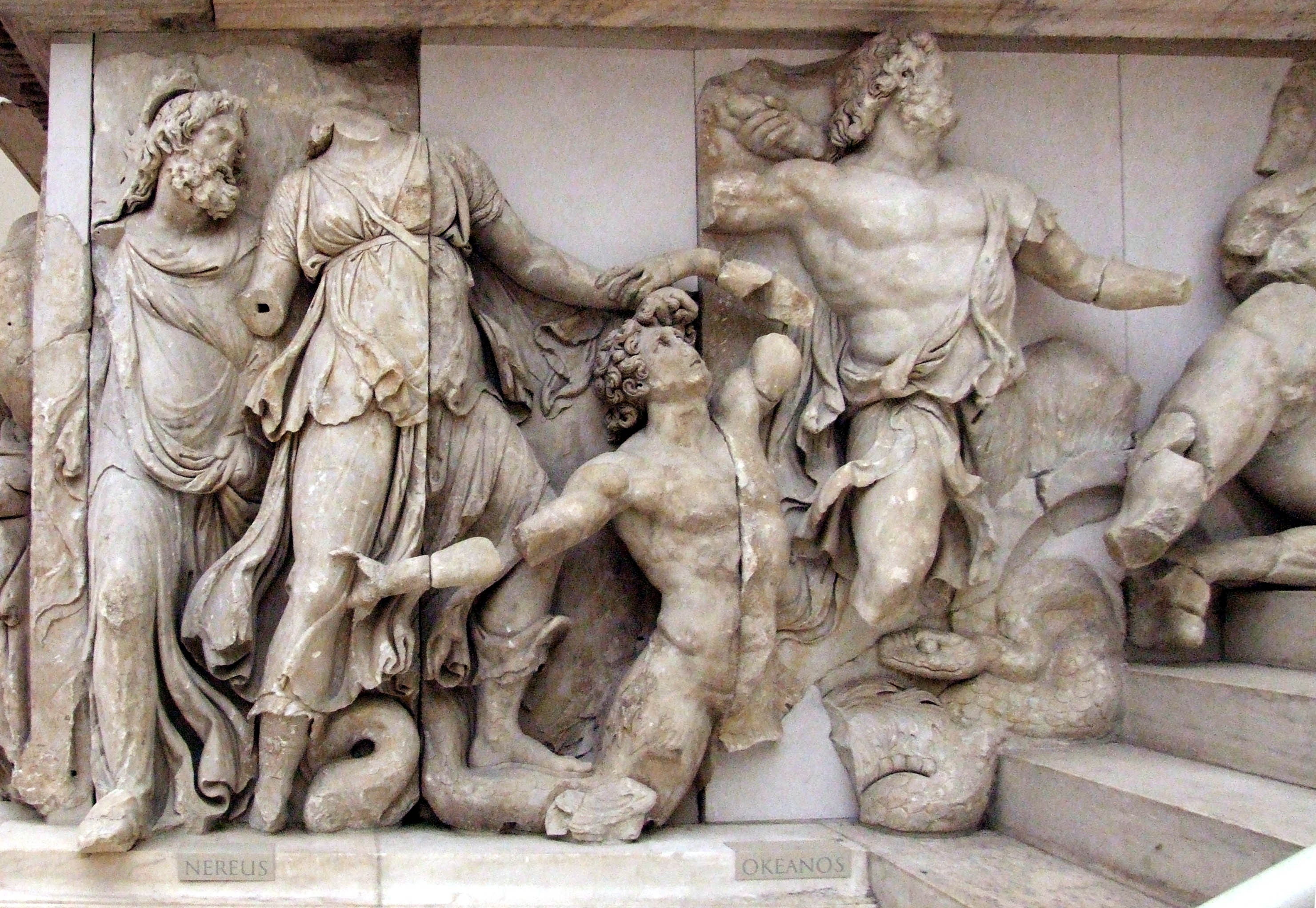 Escultura do período helênico (Foto: Wikimedia Commons)