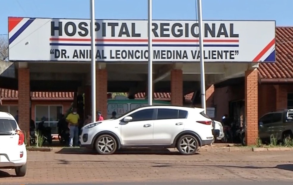 Hospital onde homens armados invadiram para fazer resgate — Foto: Mauro Almeida/TV Morena