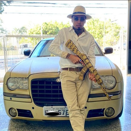 Funkeiro é considerado um dos principais nomes do "funk ostentação" — Foto: Reprodução Instagram