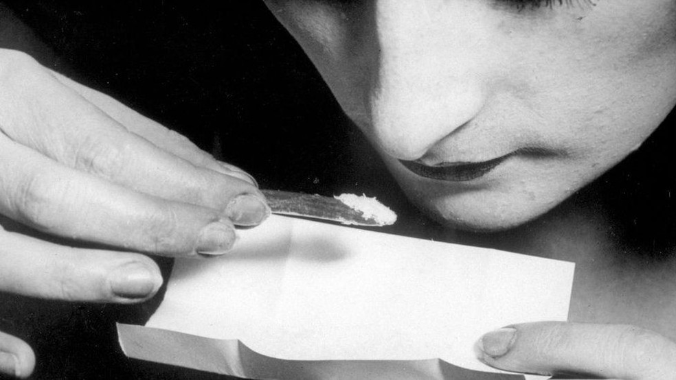 A cocaína foi comercializada como um medicamento nos Estados Unidos em 1882, principalmente para dores nos dentes de crianças — Foto: Getty Images/BBC