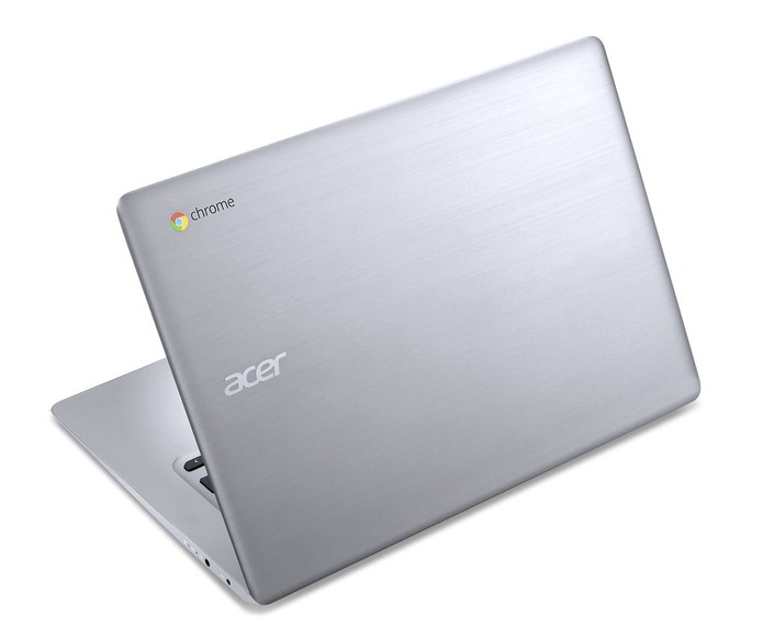 Feito de alumínio, o Chromebook 14 pesa pouco mais de 1,5 kg (Foto: Divulgação/Acer)