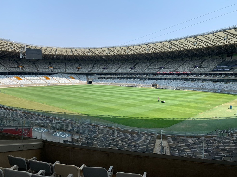 Estádio poderá receber até 30% de torcedores — Foto: Divulgação Mineirão