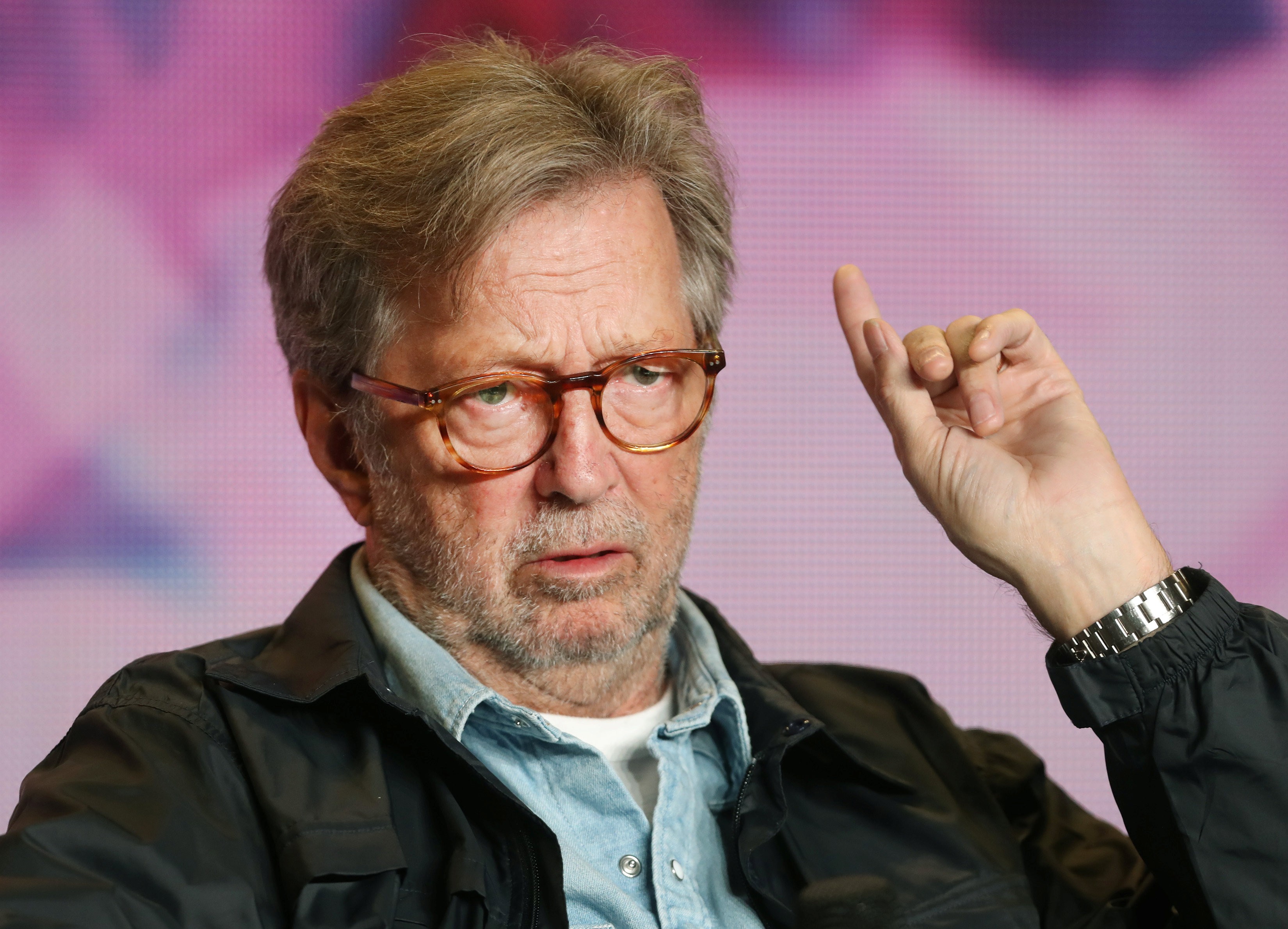 Eric Clapton testa positivo para Covid e cancela shows 