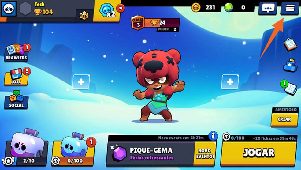 Como Mudar A Cor Do Nome No Brawl Stars Game Para Android E Ios Jogos Techtudo - frases do brawl stars em portugues