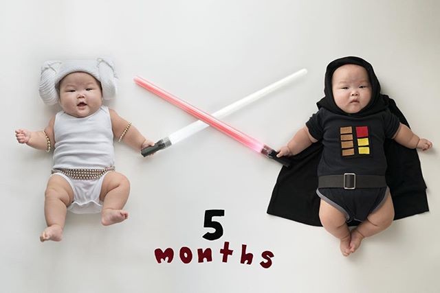 Momo Twins com 5 meses (Foto: Reprodução)