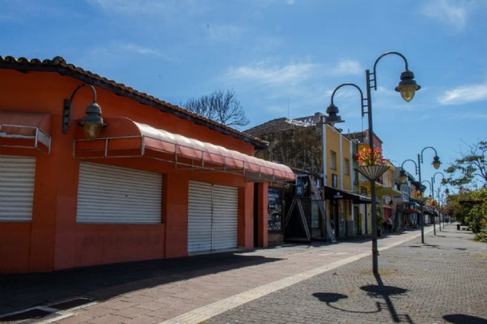 Centro de S&atilde;o Sebasti&atilde;o, litoral norte de S&atilde;o Paulo &mdash; Foto: Divulga&ccedil;&atilde;o/PMSS